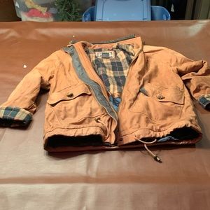 Vintage Women's Tan Leather Jacket